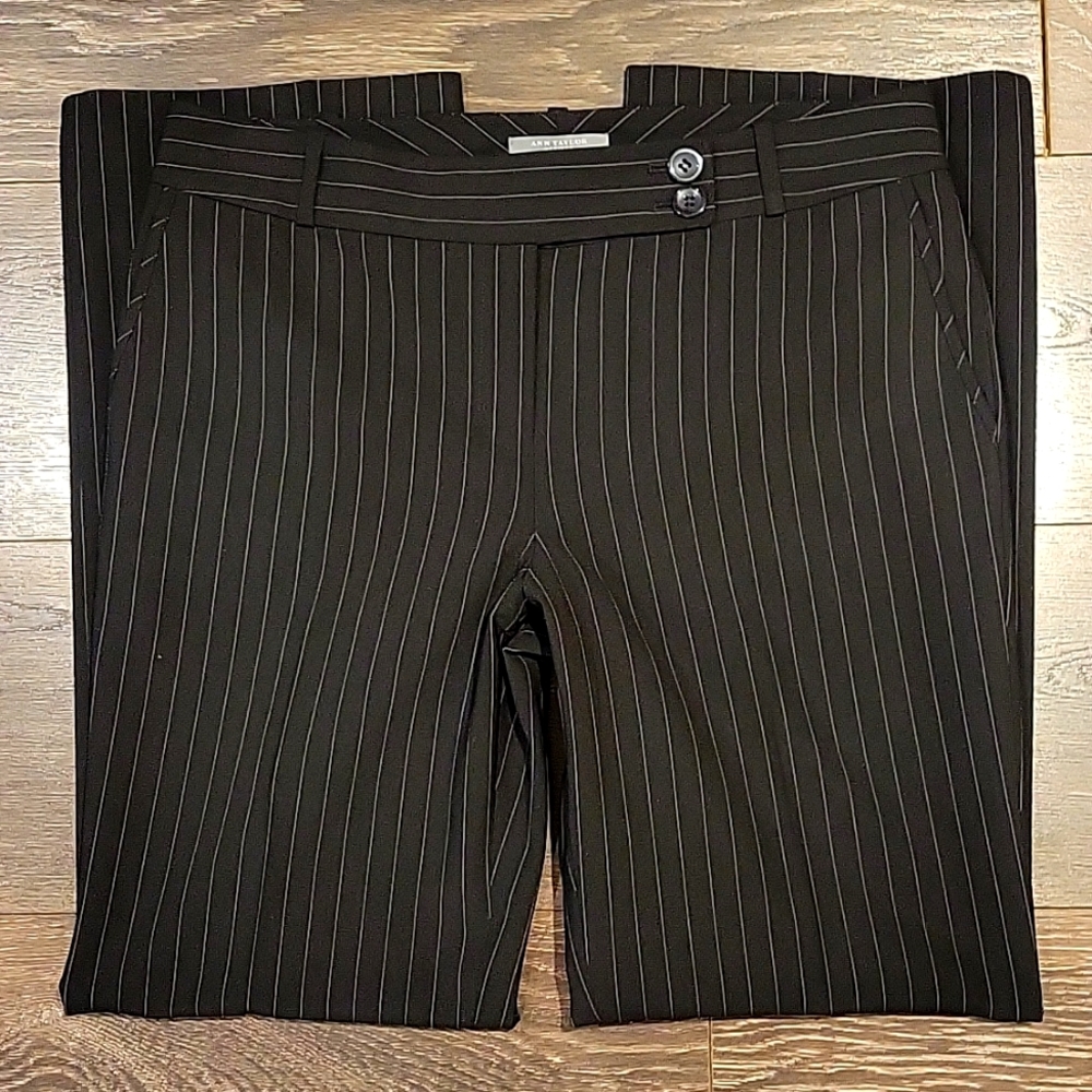 ❤ ANN TAYLOR ITALIAN VIRGIN WOOL MARGO PANTS/TROUSERS, 6P (28 PETITE)